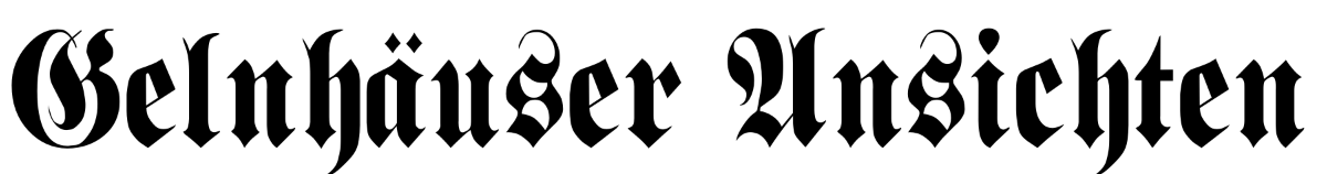 Schriftzug Gelnhäuser Ansichten