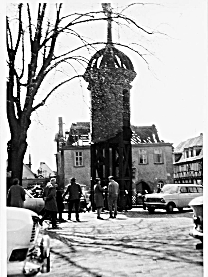 Gelnhausen Rathaus Abriss 1969