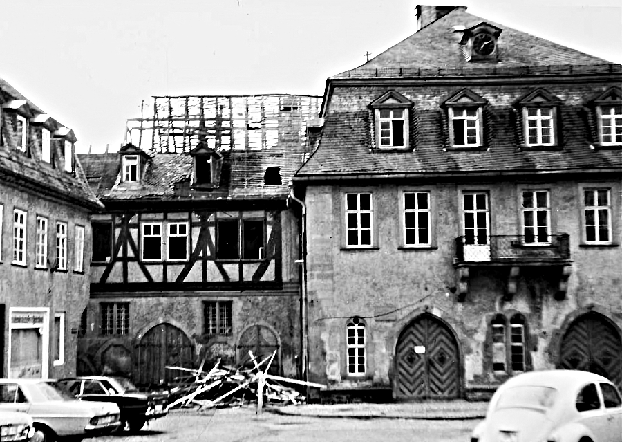 Gelnhausen Rathaus Abriss 1969