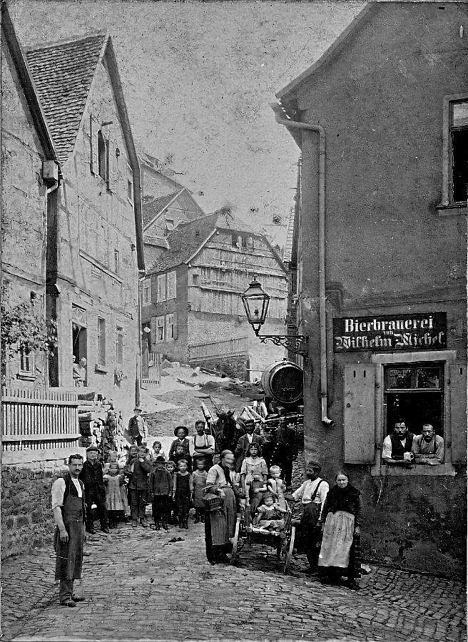 Untere Haitzer Gasse 1890