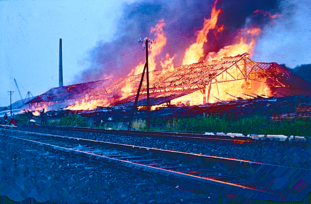 Feuer Antonie Blick von Süd-Ost