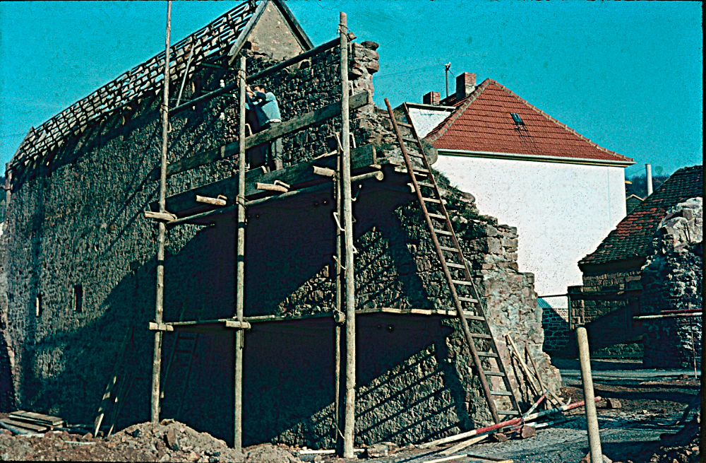 Stadtmauer an der ehemaligen Jahnhalle