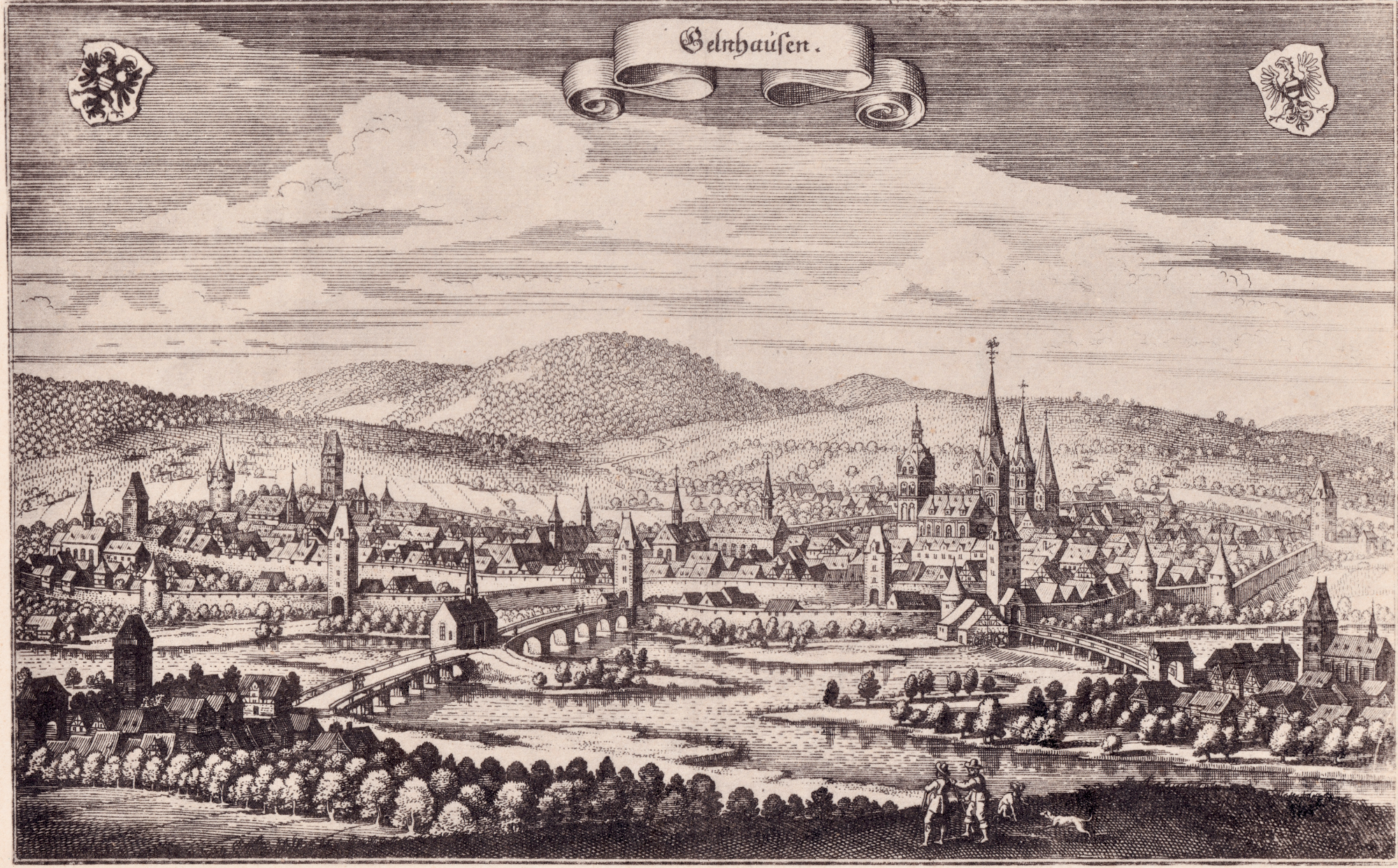 Stadtansicht nach Merian